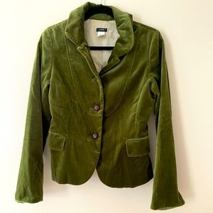 J. Crew velvet blazer